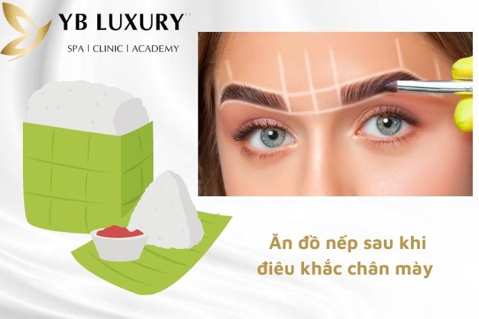 Điêu khắc lông mày có kiêng ăn gì không? Kiêng mất bao lâu? 37 Đồ nếp (xôi, chè, bánh,…)