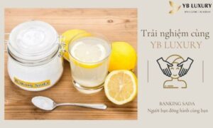 Trị mụn bằng baking soda