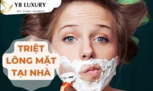 Các phương pháp triệt lông mặt tại nhà trị tận gốc nang lông