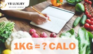 1 kg bằng bao nhiêu calo?