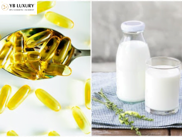 Lưu ngay 5 cách dưỡng da bằng vitamin E an toàn, hiệu quả 28 Cách dưỡng da bằng vitamin E cùng sữa tươi