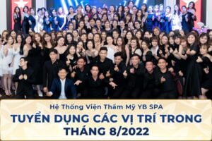 YB Spa tuyển dụng nhiều vị trí
