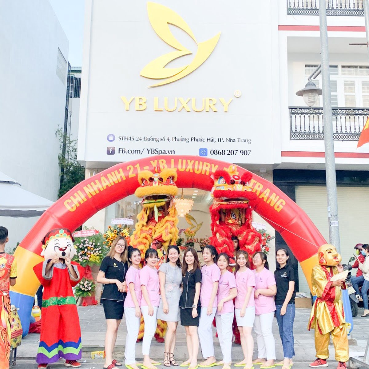 YB Spa hỗ trợ khách hàng khi thanh toán khi sử dụng dịch vụ tại cửa hàng 21 YB không ngừng mở rộng chi nhánh để phục vụ được nhiều khách hàng hơn nữa