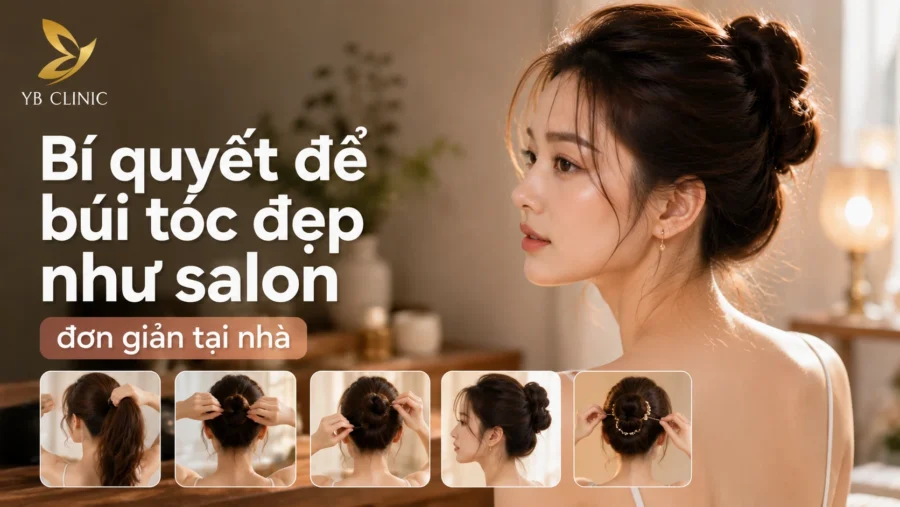 Bí quyết để búi tóc đẹp như salon đơn giản tại nhà