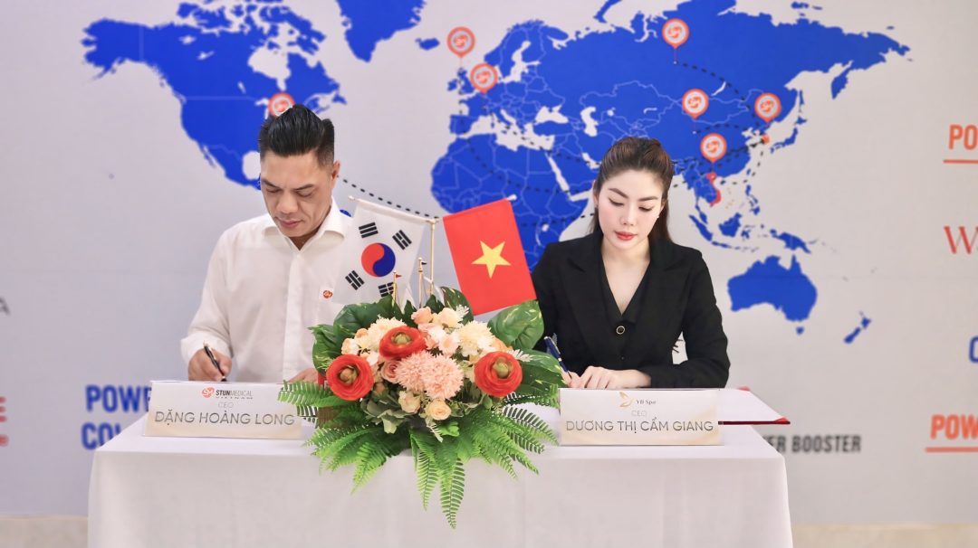 Lễ Ký kết chuyển giao công nghệ giữa Viện Thẩm Mỹ YB Spa cùng Stun Medical Việt Nam