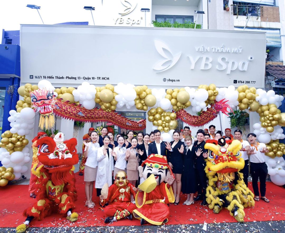 Viện Thẩm Mỹ YB Spa khai trương chi nhánh mới tại Quận 10 – Tặng hàng ngàn ưu đãi hấp dẫn lên đến 5 tỷ đồng!