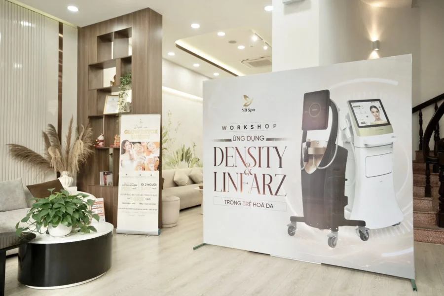 Workshop "Ứng dụng Density và LinearZ trong trẻ hóa da" - Kỷ nguyên công nghệ cao tại Viện Thẩm Mỹ YB Spa 15 Workshop “Ứng dụng Density và LinearZ trong trẻ hóa da” – Kỷ nguyên công nghệ cao tại Viện Thẩm Mỹ YB Spa