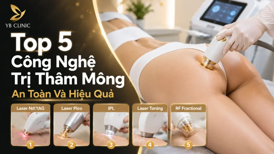 Top 5 Công Nghệ Trị Thâm Mông An Toàn Và Hiệu Quả