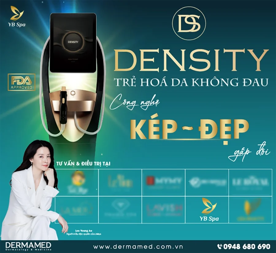 Công nghệ Density trẻ hóa không xâm lấn được biểu tượng nhan sắc Hàn Quốc Lee Young Ae lựa chọn