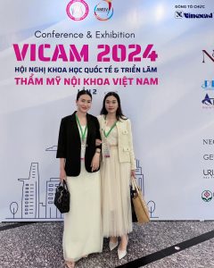 Phó Tổng Giám Đốc Và Đội Ngũ Bác Sĩ Viện Thẩm Mỹ YB Spa tham gia Hội nghị Khoa học Quốc tế và Triển lãm Thẩm mỹ Nội khoa Việt Nam