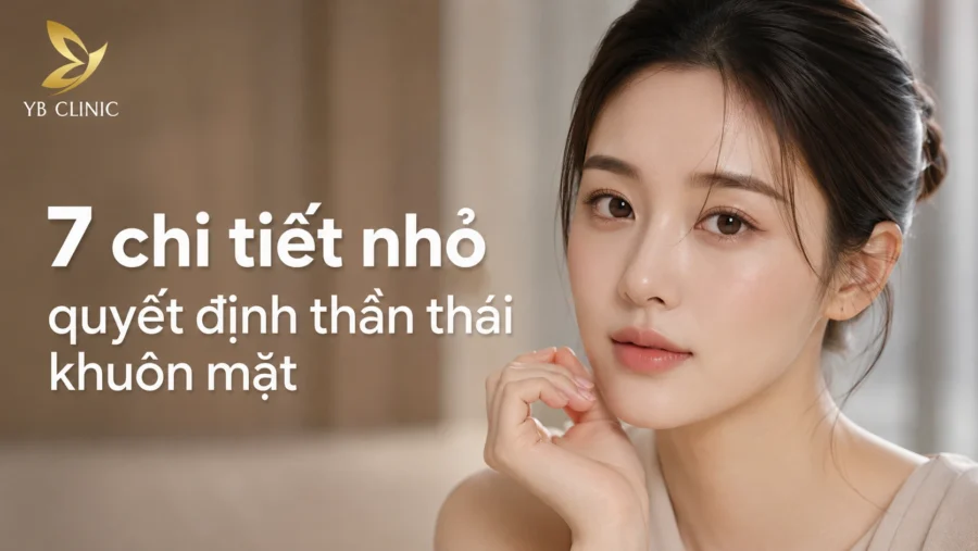 Những chi tiết nhỏ quyết định thần thái khuôn mặt gồm 7 yếu tố quan trọng