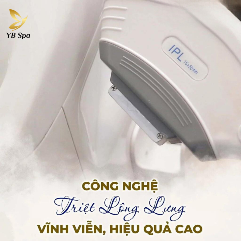 Triệt lông lưng CHUẨN SPA với công nghệ Nano Diamond Light 16 Triệt lông lưng vĩnh viễn CHUẨN SPA với công nghệ SHR ICE2
