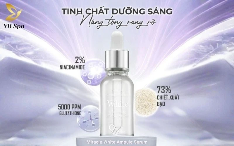 9 Wishes Miracle White Ampule Serum
