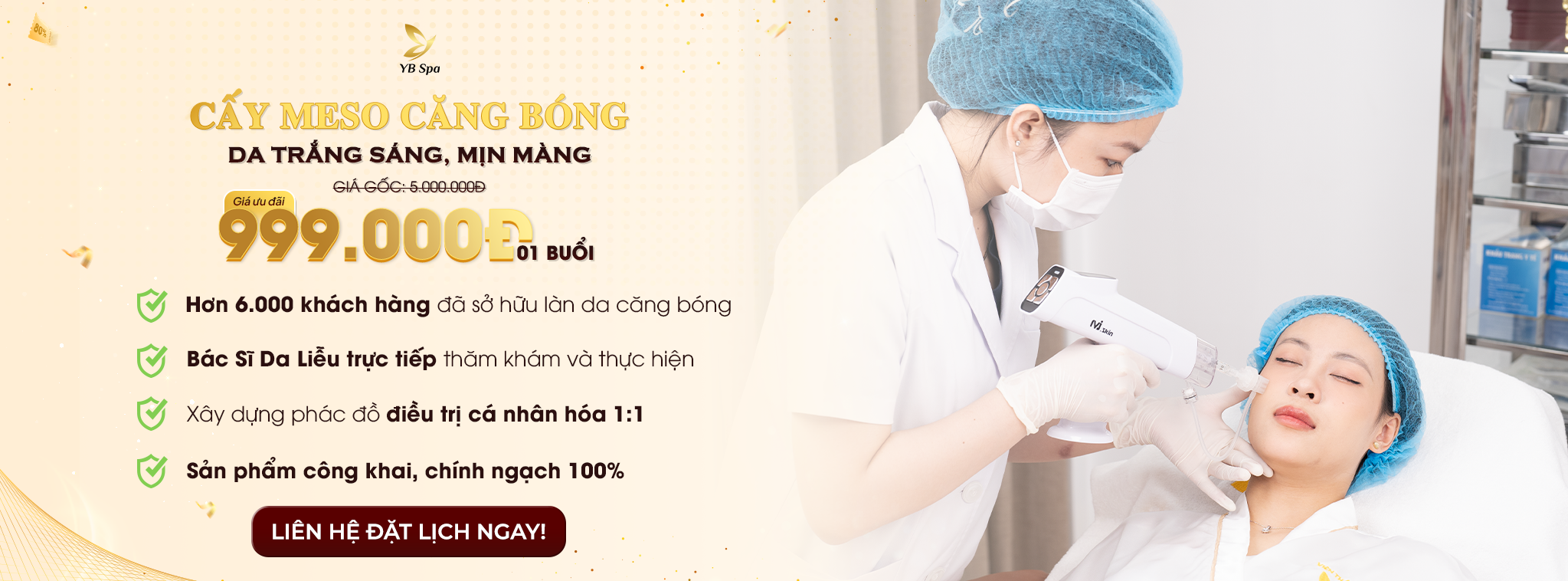 Tiêm Meso Bao Lâu Thì Tan Nốt Sần? Timeline Chi Tiết Và Cách Phân Biệt Với Biến Chứng 22 Meso căng bóng Banner