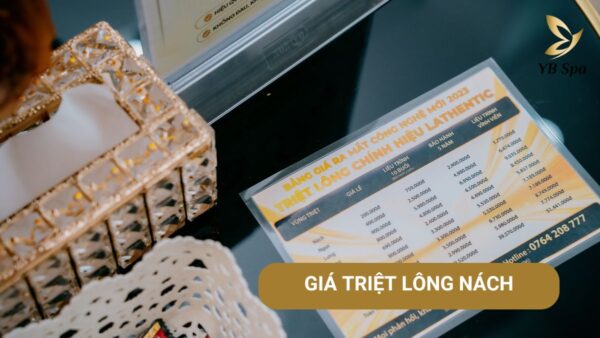 Giá Triệt Lông Nách Bao Nhiêu