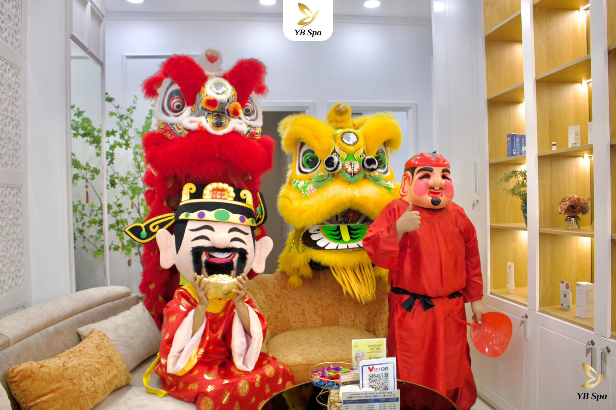 Tưng bừng làm đẹp khai Xuân Giáp Thìn cùng Viện Thẩm Mỹ YB Spa (18/02/2024) 20 Mua Lan Cau May Man Yb