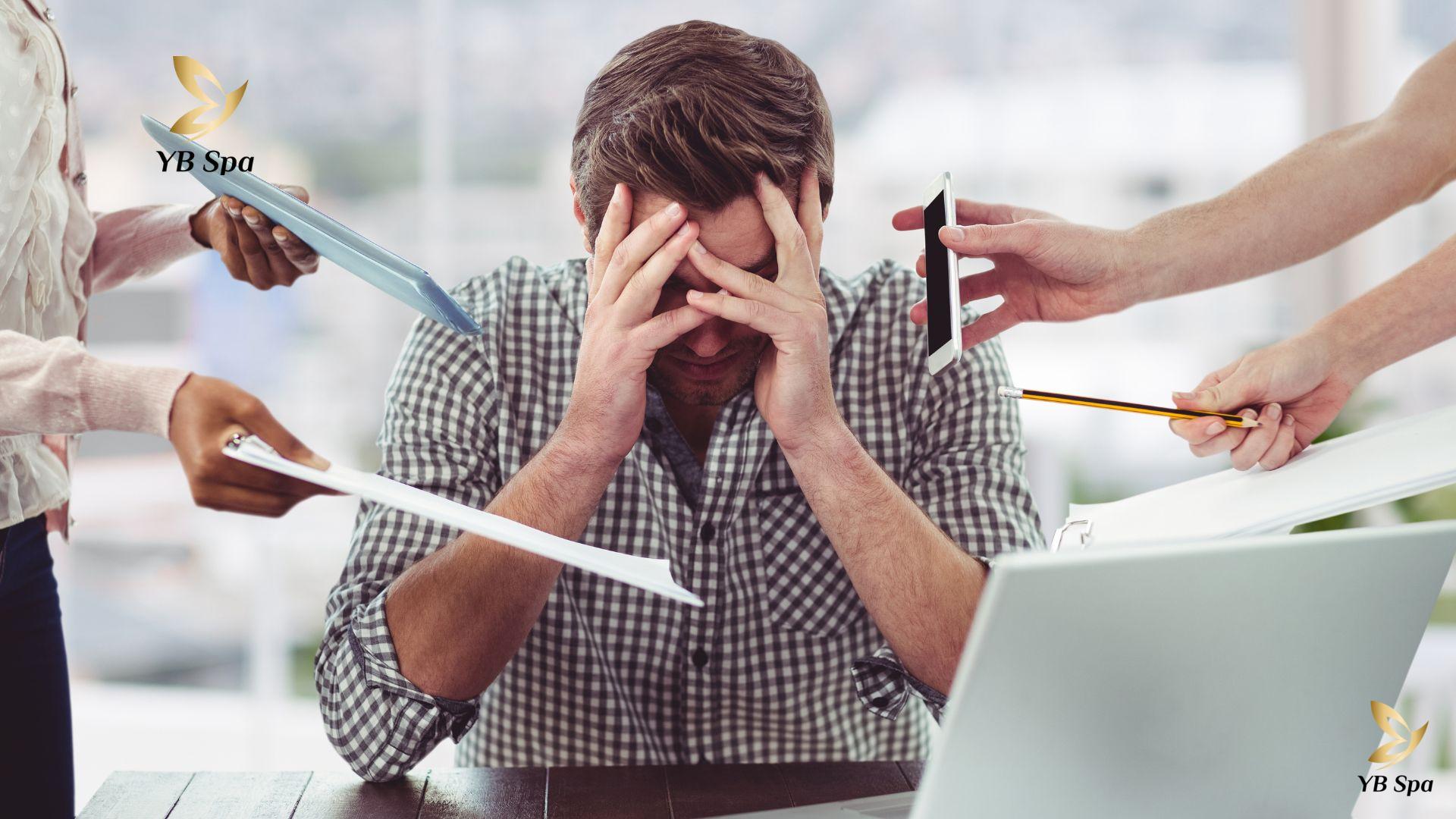 10 cách ngăn mụn tái phát cho tuổi dậy thì 19 stress-gay-mun