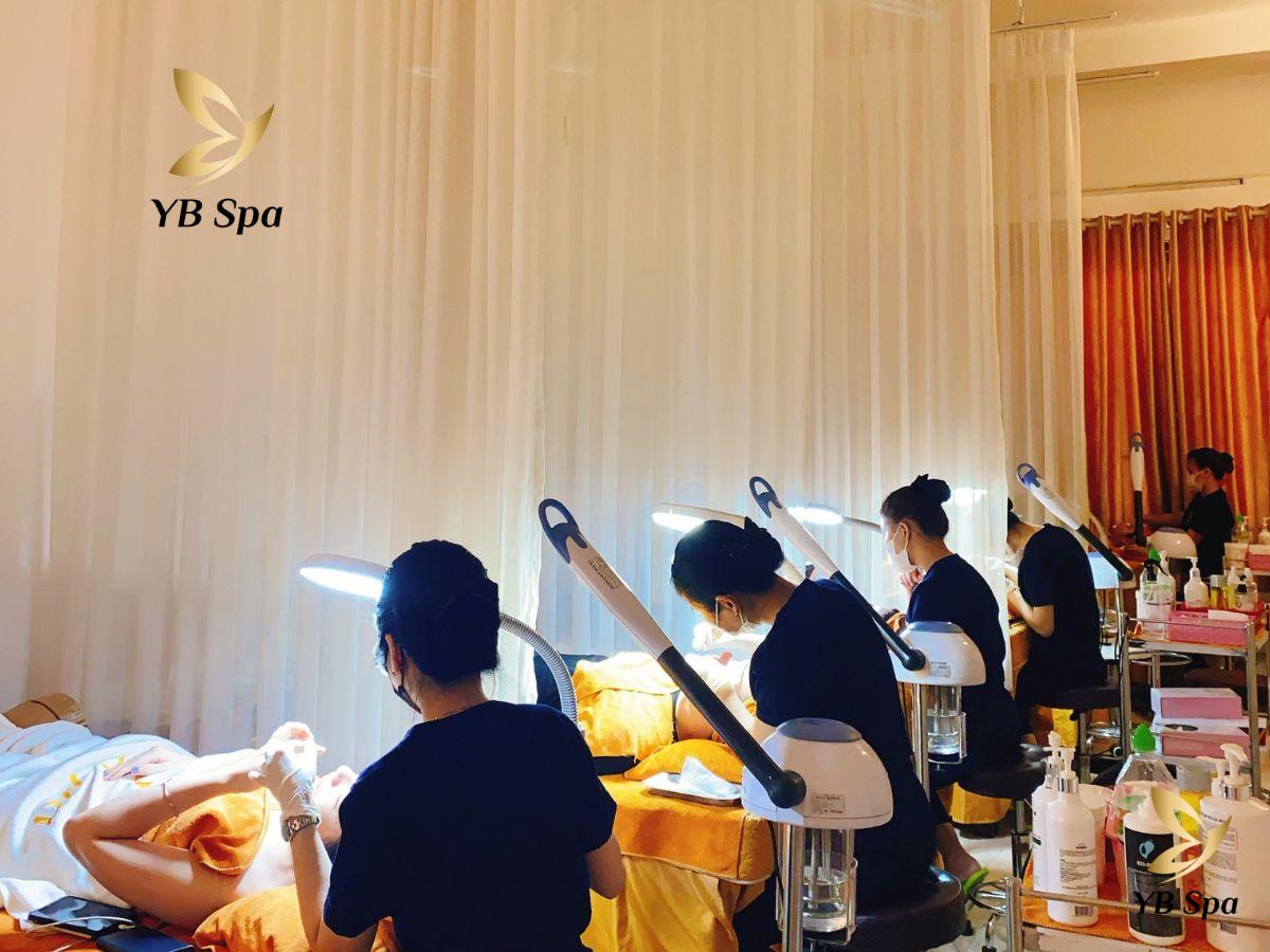 dịch vụ triệt lông mặt tại Yb Spa