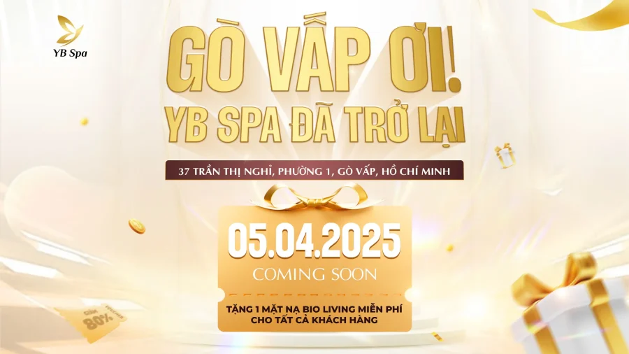🎉 GRAND RE-OPENING YB GÒ VẤP – SIÊU DEAL LÀM ĐẸP CỰC SỐC ĐẾN 80%