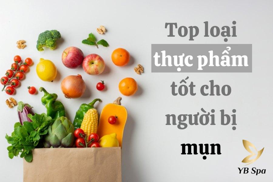 ăn gì để hết mụn