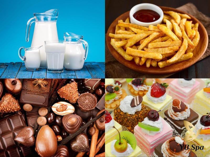 Ăn gì để hết mụn? Những thực phẩm nào người bị mụn cần tránh? 23 nên tránh những thực phẩm sau nếu đang gặp phải mụn trứng cá:: sữa, socola,...