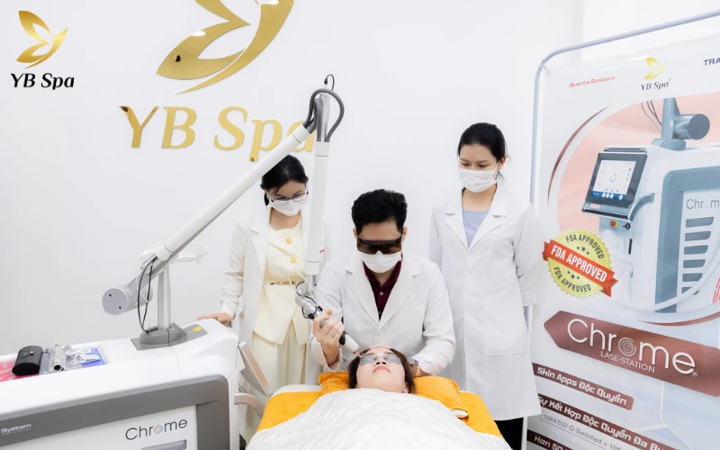 Bảng giá chăm sóc da tại YB Spa - Xu hướng làm đẹp chuẩn y khoa năm 2026 25 Đội ngũ chuyên viên và bác sĩ có chuyên môn cao