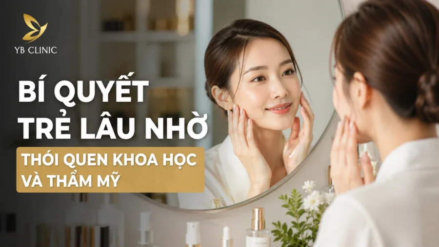 Bí quyết trẻ lâu nhờ thói quen khoa học và thẩm mỹ