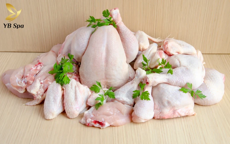 Bị mụn nhọt có ăn được thịt gà không? Thực phẩm nên và không nên ăn 22 thịt gà