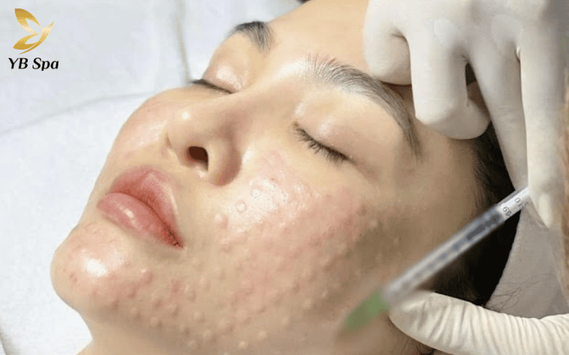 Biến chứng khi tiêm meso là gì? Dấu hiệu nhận biết và cách xử lý kịp thời 25 Sưng nề nhẹ và các nốt meso thực chất là phản ứng sinh lý bình thường khi tinh chất đang ngậm nước và phát huy tác dụng dưới da