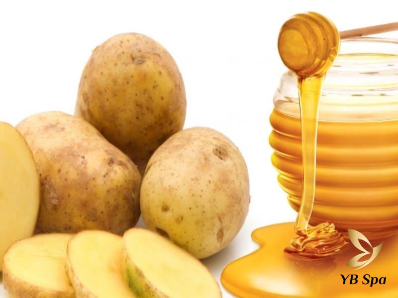 Tổng hợp 15 cách làm trắng da bằng mật ong tại nhà 38 Mật ong với khoai tây