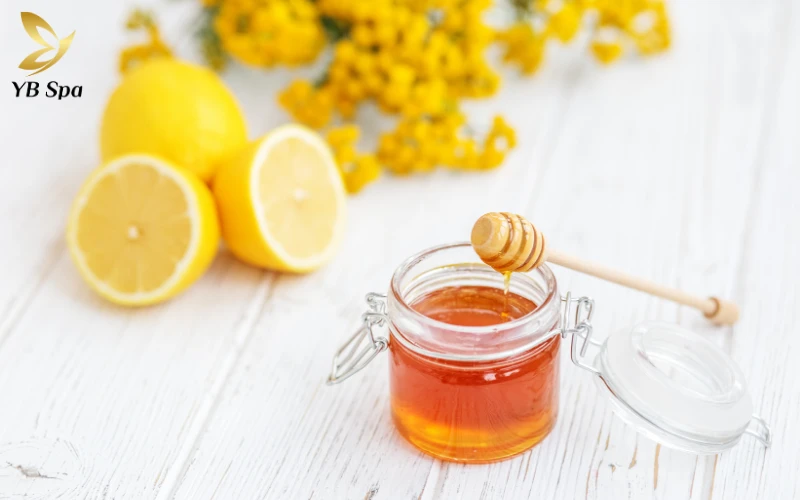 Cách làm trắng da trong 1 đêm cấp tốc, an toàn 24 Mặt nạ chanh và mật ong