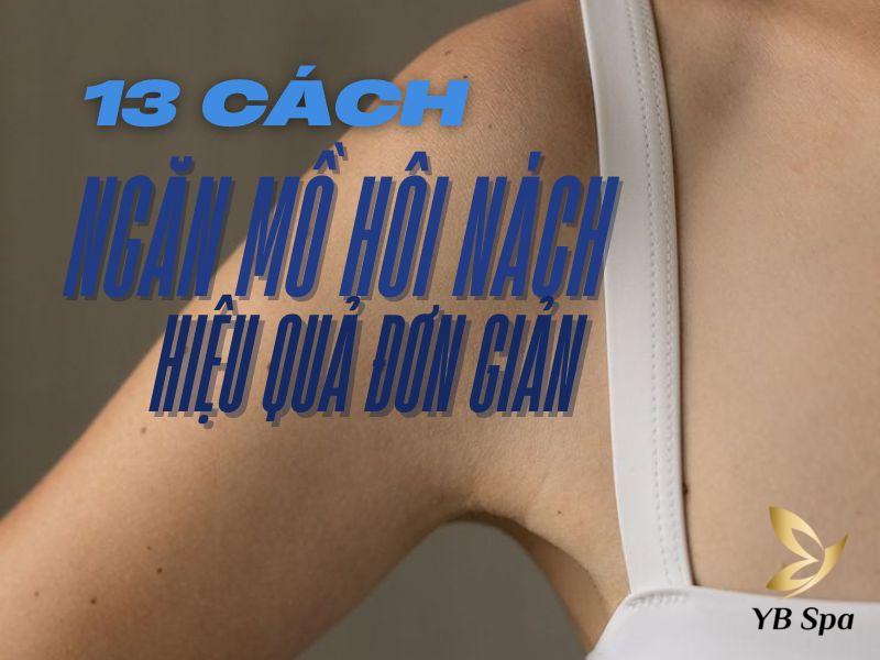 cách ngăn mồ hôi nách
