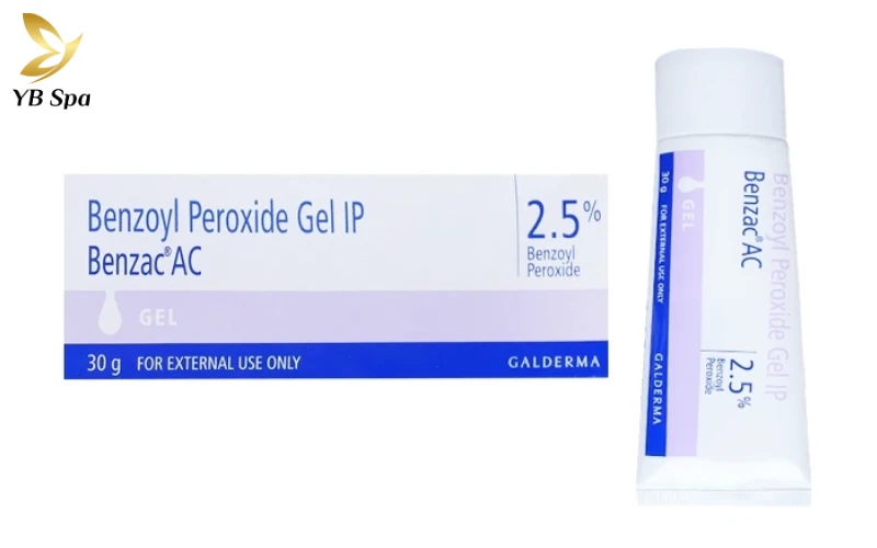 Kem Trị Mụn Chứa Benzoyl Peroxide