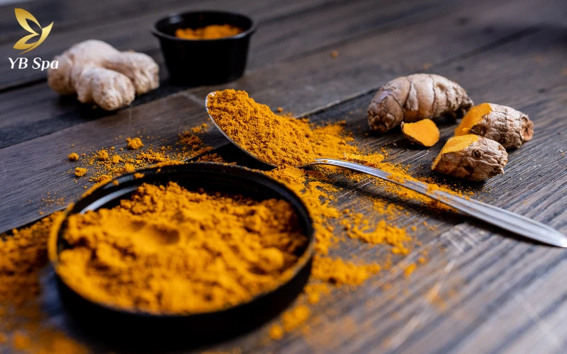 Nghệ tươi giúp ngăn ngừa sẹo