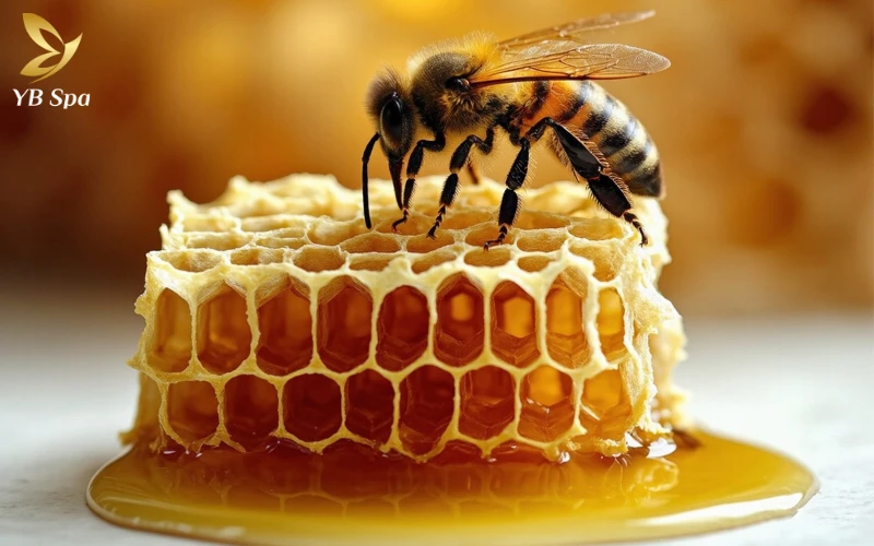 mật ong trị nám