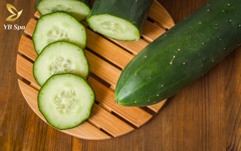 Giảm nám bằng dưa leo (dưa chuột)