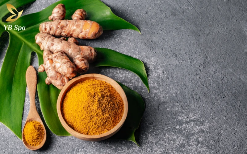 Cách trị nám tại nhà bằng nghệ tươi