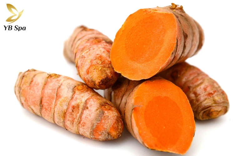 5 Cách trị sẹo lõm lâu năm tại nhà an toàn từ thiên nhiên 27 Nghệ tươi (Curcumin)