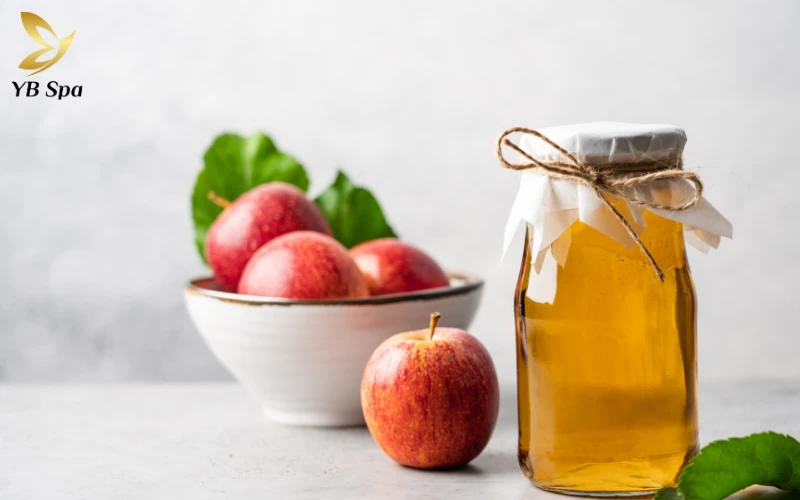 Trị sẹo rỗ với Giấm Táo