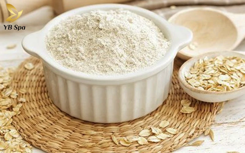 Trị sẹo rỗ với Bột Yến Mạch