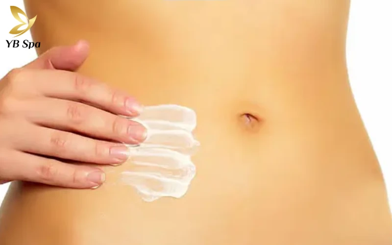 Kem tẩy lông chuyên dụng giúp loại bỏ lông bụng nhanh chóng, êm ái và hoàn toàn không gây cảm giác đau rát cho làn da