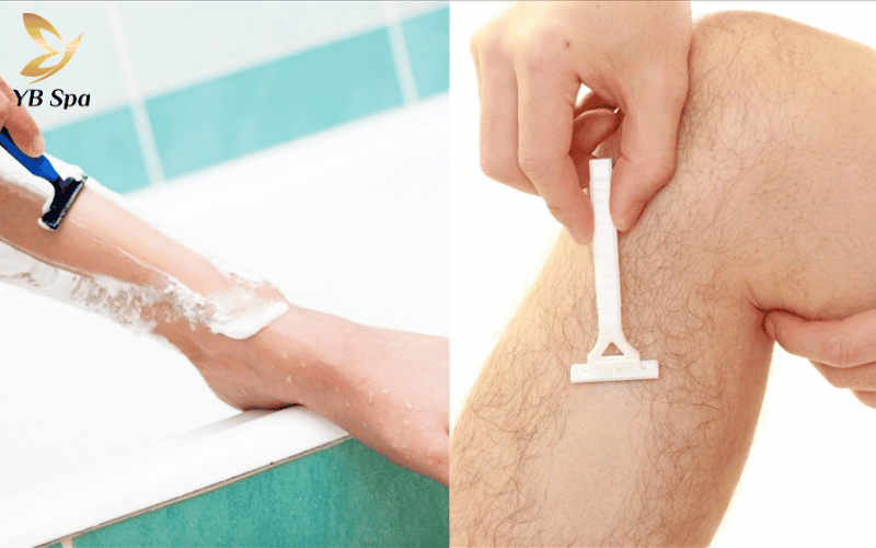 Cạo lông nhanh nhưng đừng "ẩu" để tránh làm tổn thương hàng rào bảo vệ da và gây tình trạng da sần sùi