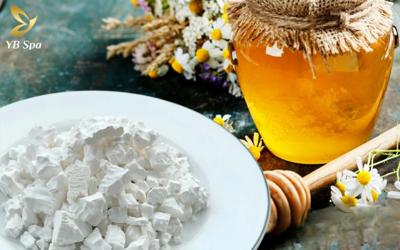 Bột sắn dây và mật ong nguyên chất