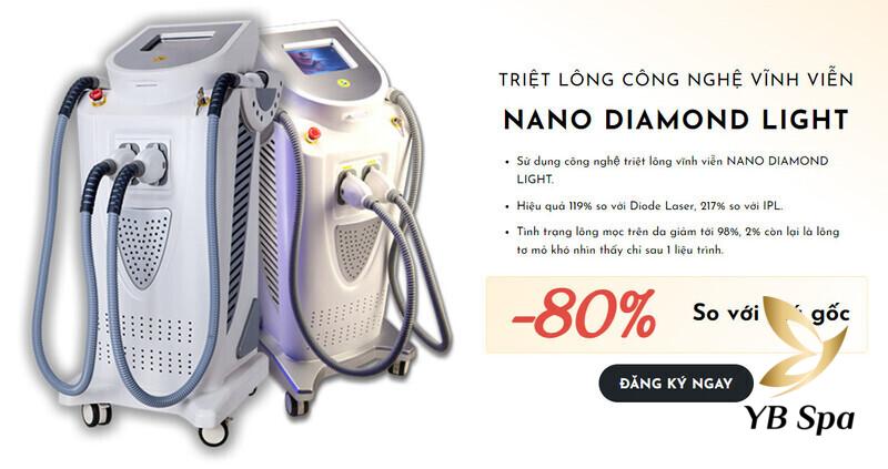 Có nên triệt lông mép? Có ảnh hưởng gì không? 21 Cận cảnh thiết bị triệt lông mép bằng công nghệ Nano Diamond Light