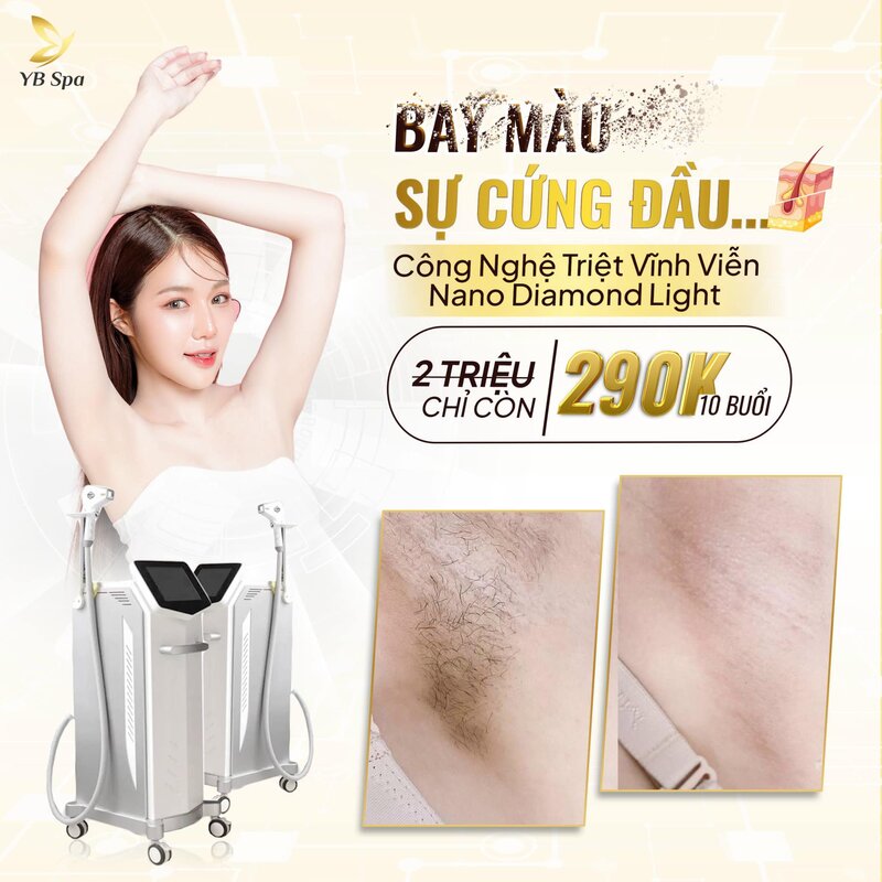 Tại sao con gái có nhiều lông tay lông chân? 23 YB Spa - Địa điểm triệt lông uy tín, có nhiều khuyến mãi cho bạn (Nguồn: Internet)