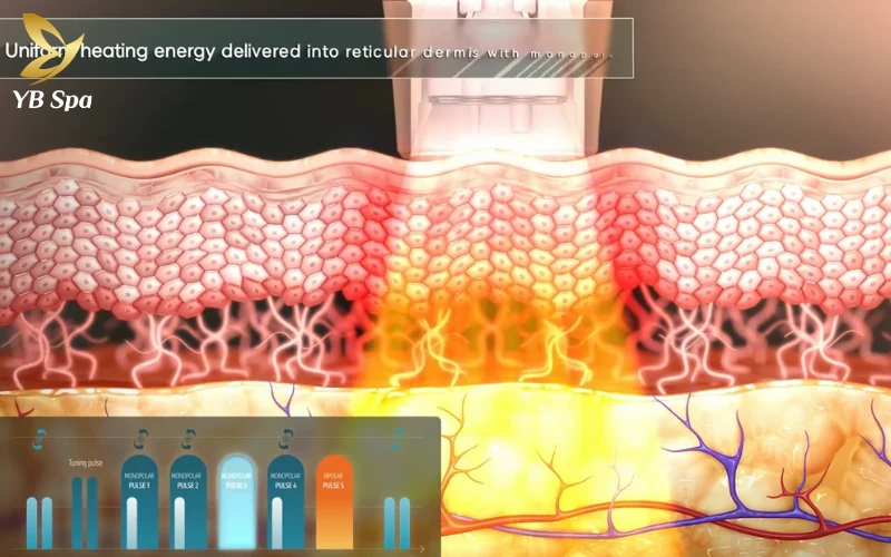 Density RF là "siêu phẩm" trẻ hóa từ Jeisys Medical Hàn Quốc, mang đến sức mạnh sóng RF 400W giúp tái cấu trúc da chuyên sâu