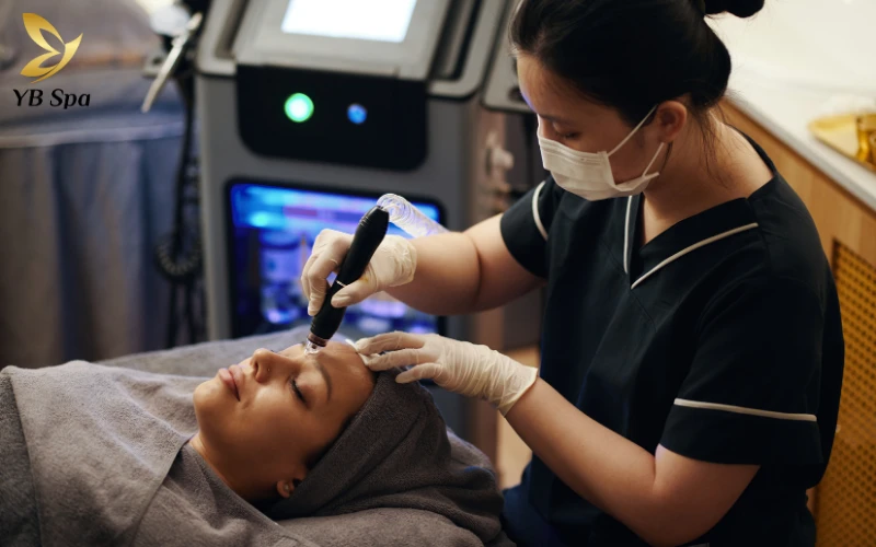 Công nghệ Density trị sẹo rỗ có đúng không? 28 Phi kim vi điểm kết hợp tế bào gốc