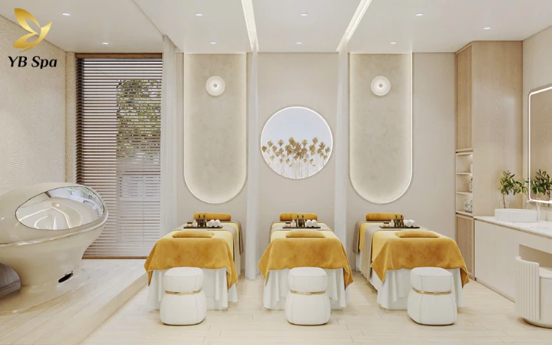 Vị trí và quy mô của Spa