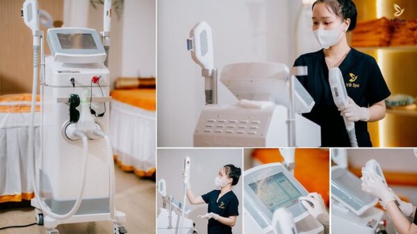 Công nghệ triệt lông không đau hiện đại tại YB Spa (Nguồn: YB Spa)