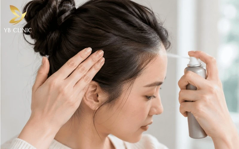 Điều Gì Khiến Một Kiểu Búi Tóc Nhìn Sang Hơn? Bí Quyết Từ Vùng Gáy 15 Xịt giữ nếp nhẹ giúp cố định tóc con hiệu quả mà vẫn giữ mái tóc mềm mại, tự nhiên và bóng khỏe.